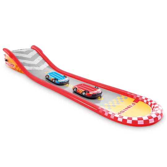 Intex&#xAE; Racing Fun Inflatable Water Slide